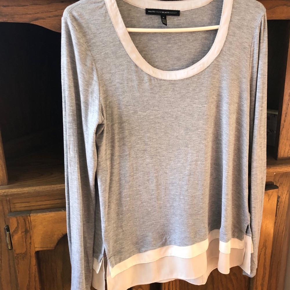 White House Black Market long sleeve shirt